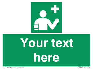 Custom Safe Condition First aid responder